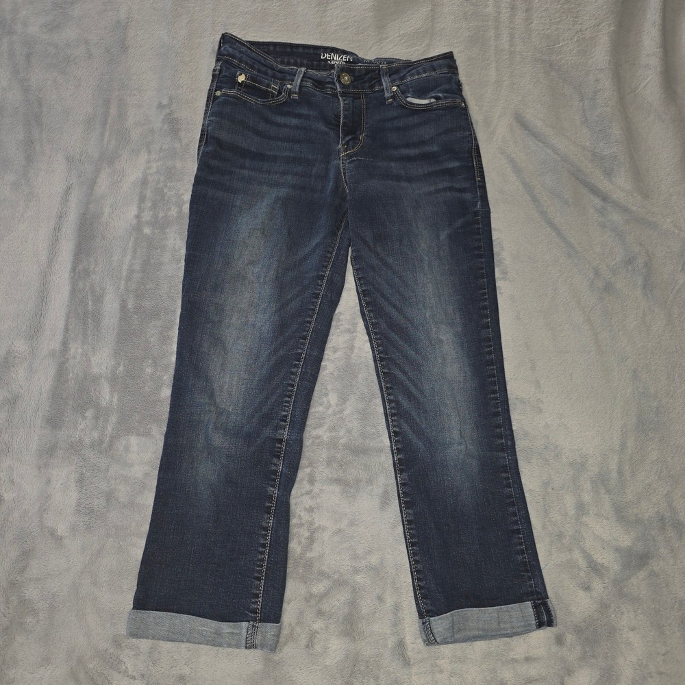 Denizen from Levis Modern Skinny Crop Jeans Dark Wash Blue Size 2 W26